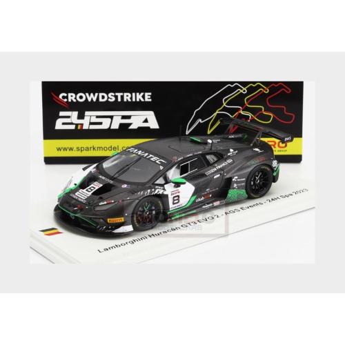 1:43 SPARK Lamborghini Huracan Gt3 Evo 2 Team Ags Events #8 24H Spa 2023 L.Gorini A.Borga N.Jamin SB732