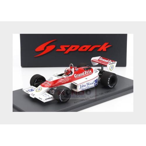 1:43 SPARK Arrows F1 A6 #29 English Gp 1983 Marc Surer S5789