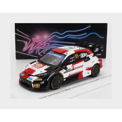 1:43 SPARK Toyota Yaris Gr Hybrid Rally1 Team Toyota Gazoo Racing Wrt #69 3Rd Rally Japan 2023 Kalle S6733