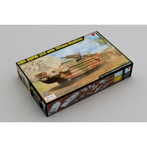 1:35 I LOVE KIT Gmc Dukw-353 With 105Mm Howitzer ILK63540