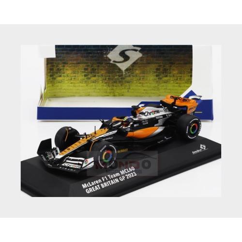 1:43 SOLIDO Mclaren F1 Mcl60 Team Mclaren #81 4Th British Gp 2023 Oscar Piastri Orange Black SL4317802
