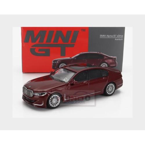 1:64 TRUESCALE Bmw 7-Series Alpina B7 Xdrive Lhd 2023 Red MGT00693-L