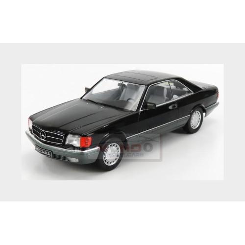 1:18 KK SCALE Mercedes Benz S-Class 560Sec (C126) Coupe 1985 Black KKDC180334