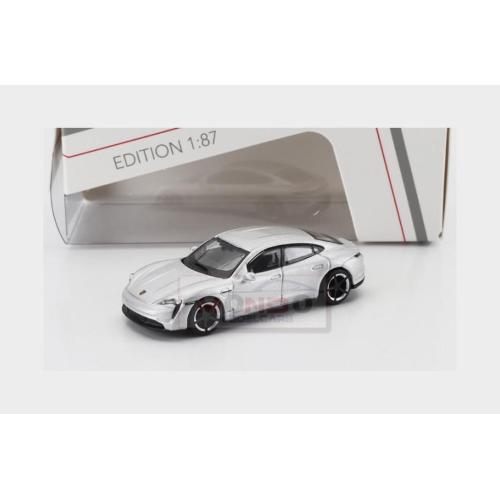 1:87 SCHUCO Porsche Taycan Turbo S 2019 Silver 452677400