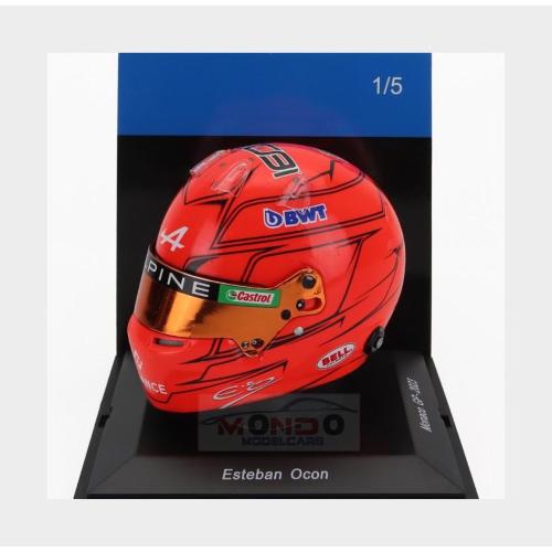 1:5 SPARK Bell Helmet F1 Casco Helmet Renault A523 Team Bwt Alpine #31 Monaco Gp 2023 Esteban Ocon 5HF104