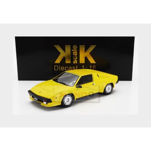 1:18 KK SCALE Lamborghini Jalpa 3500 1982 Yellow KKDC181283