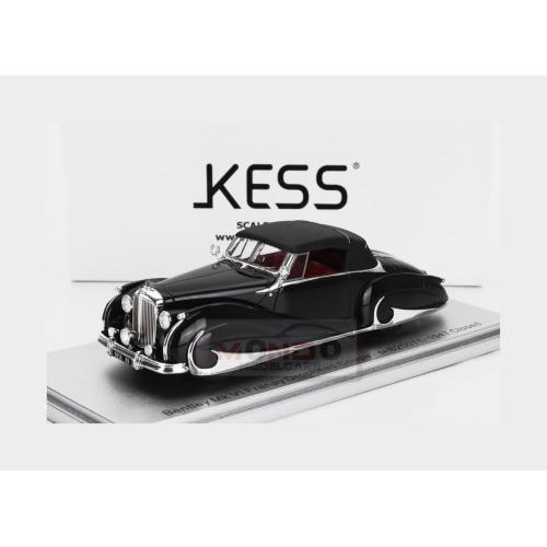 1:43 KESS MODEL Bentley Mk Vi Sn.B25071 Franay Drophead Coupe Cabriolet Closed 1947 Black KE43043030