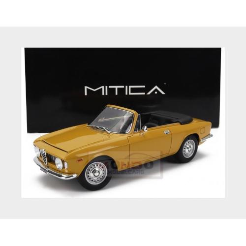 1:18 MITICA Alfa Romeo Giulia 1600 Gtc Cabriolet Open 1964 Interior Black Giallo Ochre Yellow MITICA100086