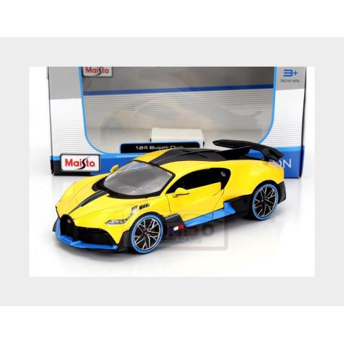 1:24 MAISTO Bugatti Divo 2018 Yellow MI31526Y