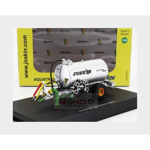 1:32 UNIVERSAL HOBBIES Joskin Aquatrans 3600 Tanker Trailer 2010 Silver UH6620