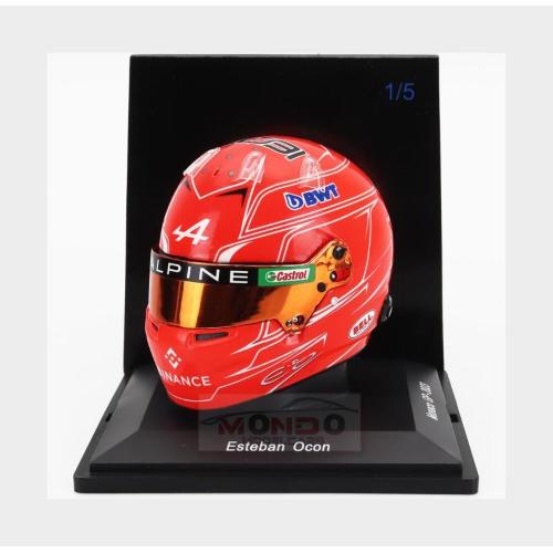 1:5 SPARK Bell Helmet F1 Casco Helmet Renault A523 Team Bwt Alpine #31 Azerbaijan Gp 2023 Esteban Ocon 5HF131