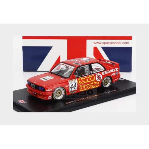 1:43 SPARK Bmw 3-Series M3 (E30) #44 Btcc Thruxton 1988 Roland Ratzenberger UK016