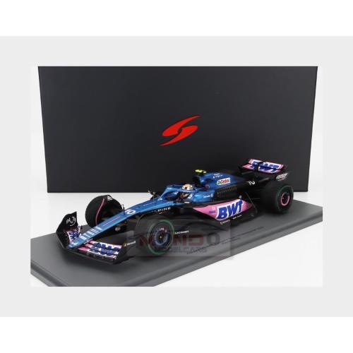 1:18 SPARK Renault F1 A523 Team Bwt Alpine #10 7Th Monaco Gp Pierre Gasly Con Vetrina With Showcase Special Box 18S880
