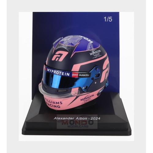 1:5 SPARK Bell Helmet Casco Helmet F1 Alexander Albon Team Williams Racing #23 Season 2024 5HF142