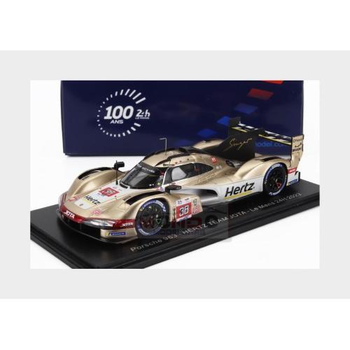 1:43 SPARK Porsche 963 9Rd 4.6L Turbo V8 Team Hertz Jota #38 24H Le Mans 2023 Antonio Felix Da Costa Will Stevens Yifei Ye S8727