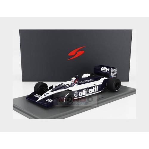 1:18 SPARK Brabham F1 Bt55 Bmw #8 Monaco Gp 1986 E.De Angelis Con Vetrina With Showcase Special Box 18S678