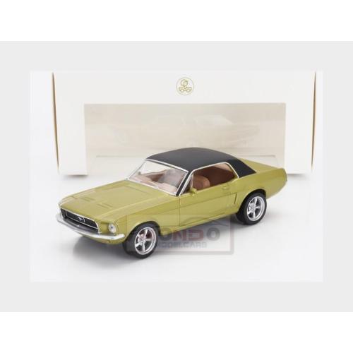 1:43 NOREV Ford Usa Mustang Coupe 1968 Gold Black NV270569