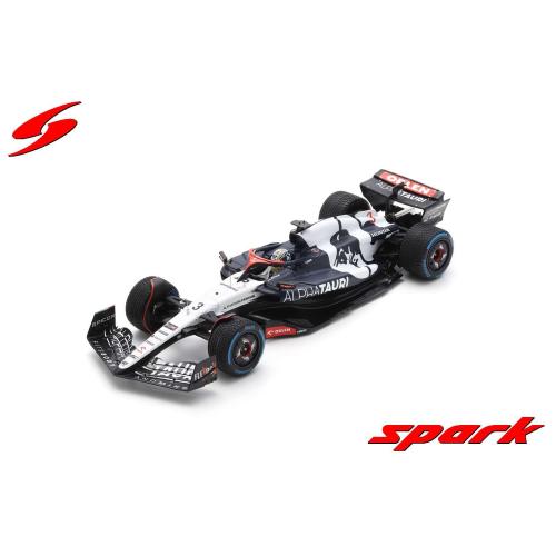 1:18 SPARK Alpha Tauri F1 At04 Team Alpha Tauri #3 Sprint Race Belgium Gp 2023 Daniel Ricciardo With Showcase 18S961