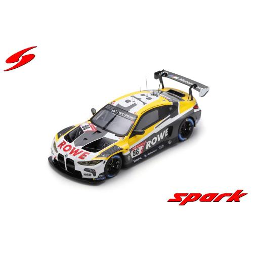 1:18 SPARK Bmw M4 Gt3 #98 Rowe Racing 24H Nürburgring 2023 Wittmann Van Der Linde Vanthoor Martin With Showcase 18SG065