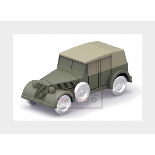 1:76 OFFICINA-942 Bianchi Vm 6C Cabriolet Closed 1939 Military Green ART4013A