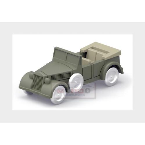 1:76 OFFICINA-942 Bianchi Vm 6C Cabriolet Open 1939 Military Green ART4013B