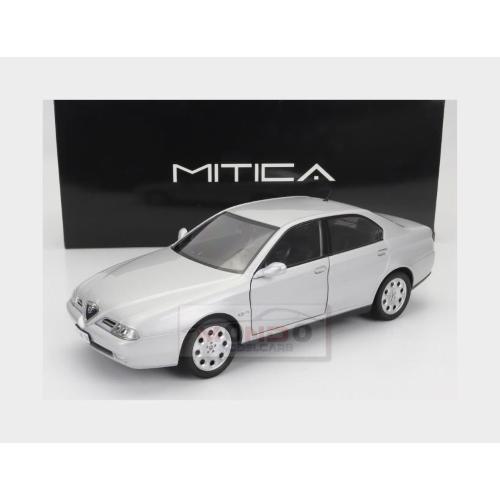 1:18 MITICA Alfa Romeo 166 2.0 V6 Tb 1998 Black Interior Silver MITICA200035-D
