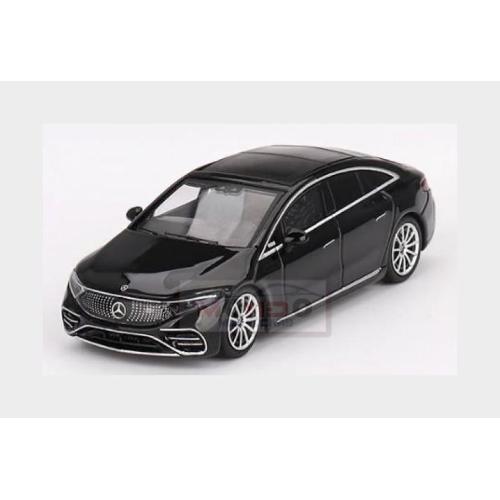 1:64 MINI-GT Mercedes Benz Eqs 580 4Matic Lhd 2022 Black MGT00694-L