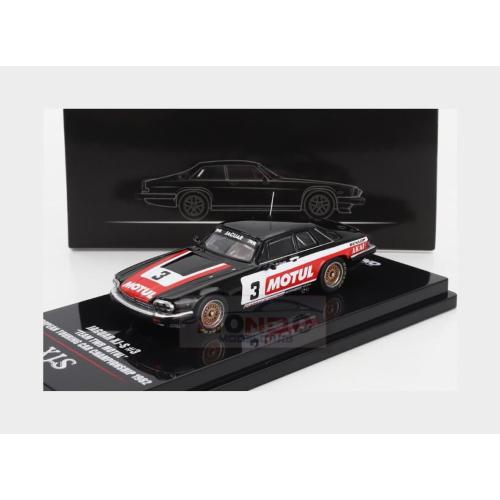 1:64 INNO-MODELS Jaguar Xj-S #12 Team Twr Motul Etcc Season 1982 Chuck Nicholson Tom Walkinshaw Black White Red IN64-XJS-TWR3