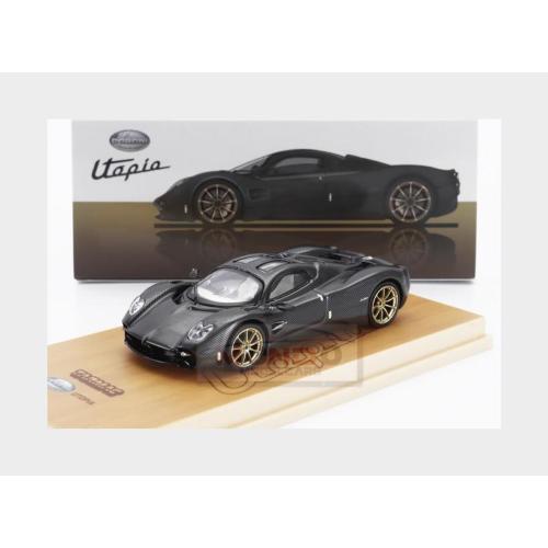 1:64 TARMAC Pagani Utopia 2022 Grey Carbon T64G-TL055-BCF
