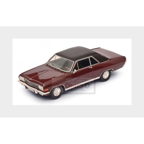 1:18 SCHUCO Opel Diplomat A Coupe 1965 Red Matt Black 450058400