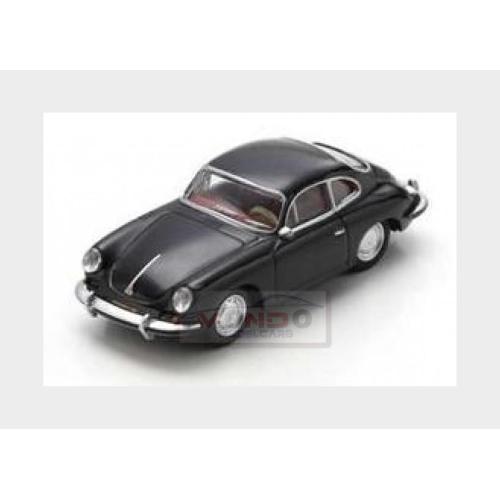 1:64 SCHUCO Porsche 356 Carrera 2 Coupe 1961 Black 452037500