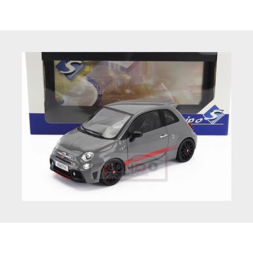 1:18 SOLIDO Fiat Nuova 500 Abarth 595 Xsr Edition 2022 Grey Red SL1811302