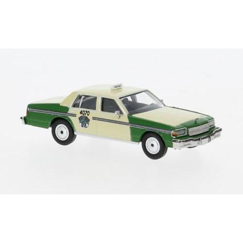 1:87 BREKINA PLAST Chevrolet Caprice 1987 Chicago Cab BRE19712