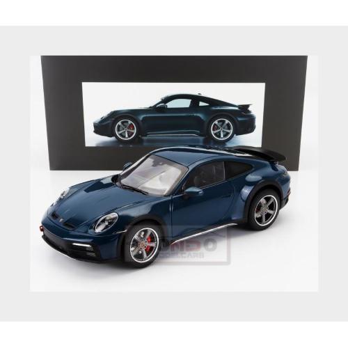 1:18 NOREV Porsche 911 992 Dakar Coupe 2023 Fjord Blue Green WAP0211710S0DK