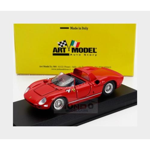 1:43 ART MODEL Ferrari 330P S/N0822 Spider Prova 1964 Red ART162-2