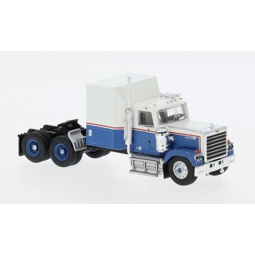1:87 BREKINA PLAST Chevrolet Bison Weiss/Blau 1980 BRE85781