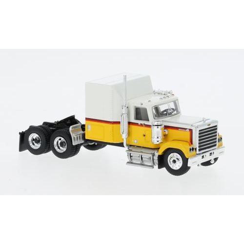 1:87 BREKINA PLAST Chevrolet Bison Weiss/Gelb 1980 BRE85782