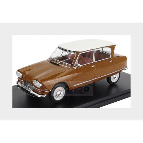 1:24 EDICOLA Citroen Ami 6 Club Break 1968 Brown White ABCIT053