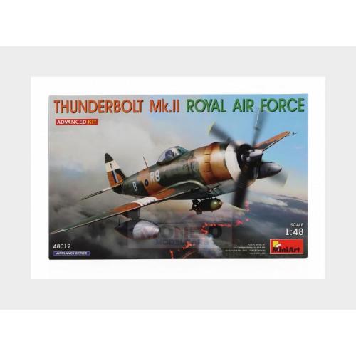 1:48 MINIART Thunderbolt Mkii Airplane Military 1942 Kit MA48012