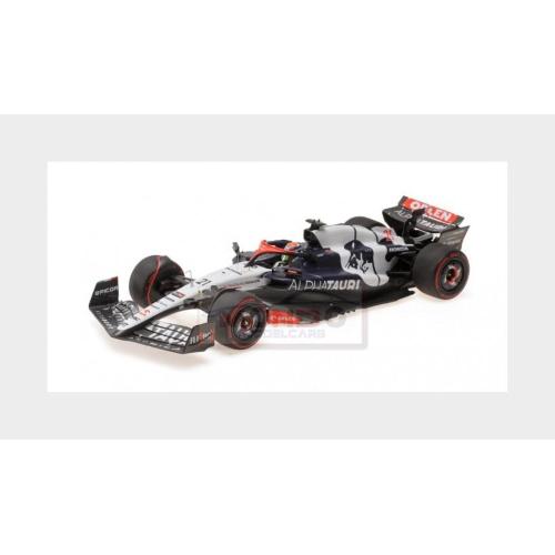 1:18 MINICHAMPS Alpha Tauri F1 At04 Team Alpha Tauri #21 Season 2023 Nyck De Vries Blue White 117230121