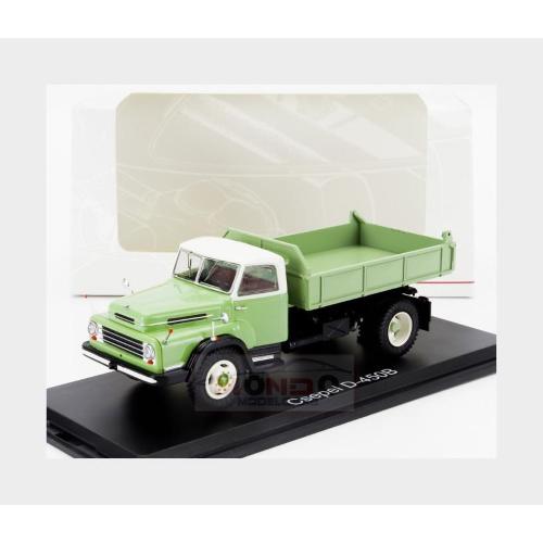 1:43 PREMIUM CLASSIXXS Csepel D450 Truck Cassone Ribaltabile 2-Assi 1957 Light Green PREM47173