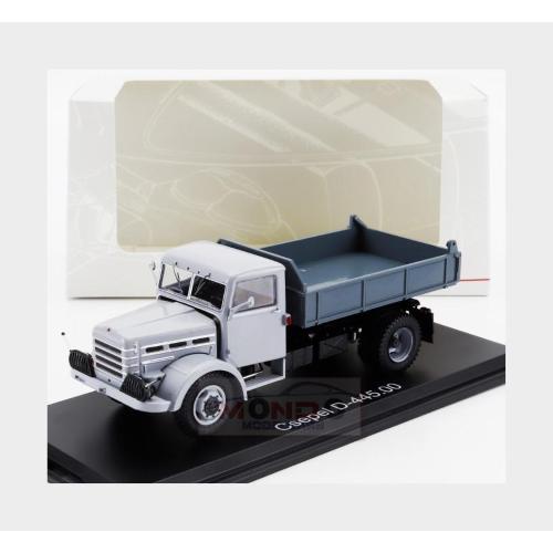 1:43 PREMIUM CLASSIXXS Csepel D445 Truck Cassone Ribaltabile 2-Assi 1963 Light Grey Dark Grey PREM47178