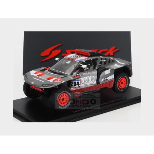 1:43 SPARK Audi Q E-Tron Rs Team Audi Sport #204 Rally Dakar 2023 Stephane Peterhansel Edouard Boulanger S4559