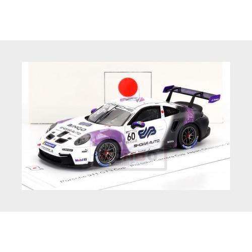 1:43 SPARK Porsche 911 Gt3 Cup #60 Porsche Carrera Cup Japon Champion 2022 Ryo Ogawa SJ145
