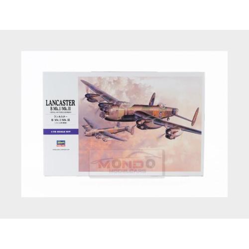 1:72 HASEGAWA Avro Lancaster B Mki Airplane Military 1941 Kit HASE23-00553
