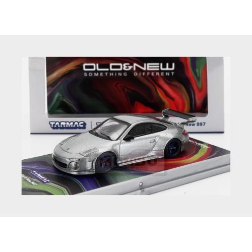1:64 TARMAC Porsche 911 997-2 Coupe #1 Racing 2010 Old & New 997 Grey T64R-TL053-GRY