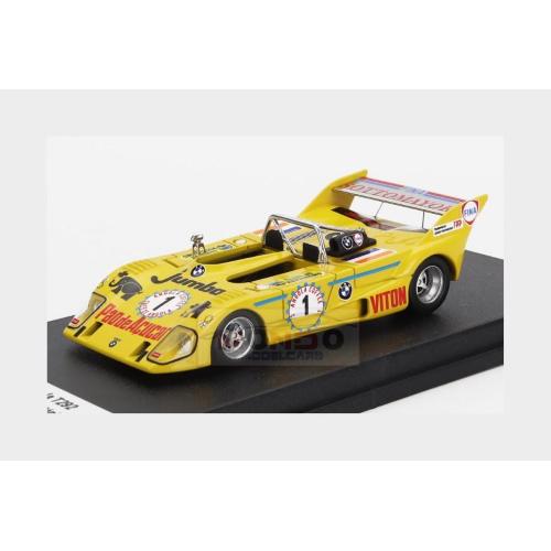 1:43 TROFEU Lola T292 #1 Winner 500Km Benguela 1973 Nicha Cabral Antonio Peixinho Yellow TRFDSN231