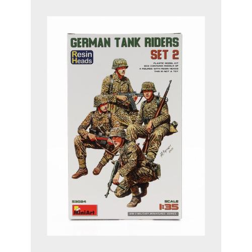 1:35 MINIART Accessories German Tank Riders Military Figures Kit MA53024