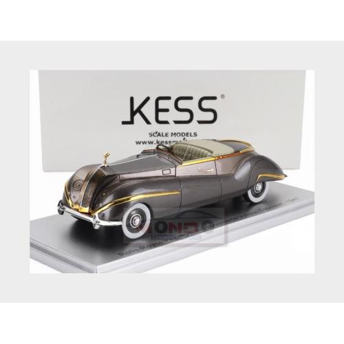 1:43 KESS MODEL Rolls Royce Phantom Iii Labourdette Vutotal Cabriolet Open 1947 Grey Gold Met KE43049040