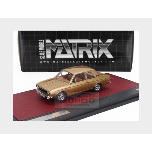 1:43 MATRIX Ford England Cortina Lotus Mkii 1966 Gold MX40603-103